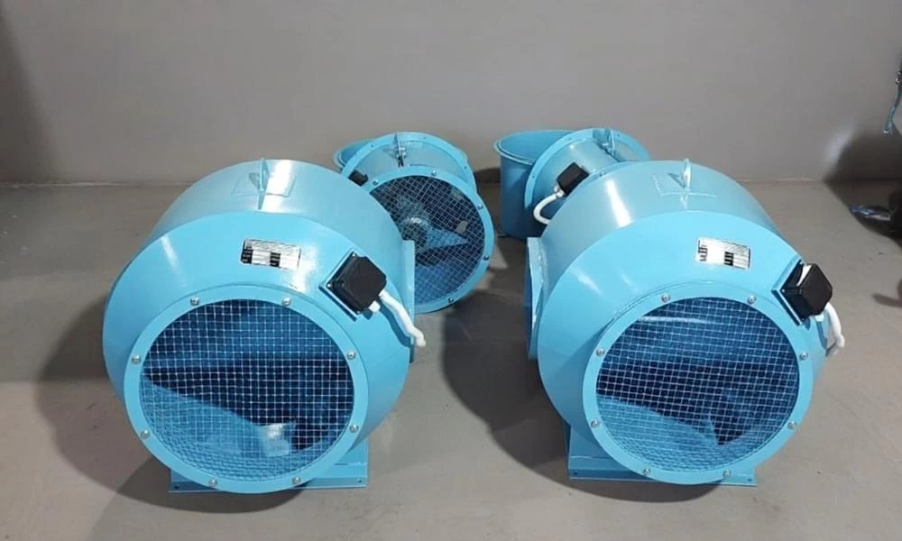 Bifurcated Axial Fan